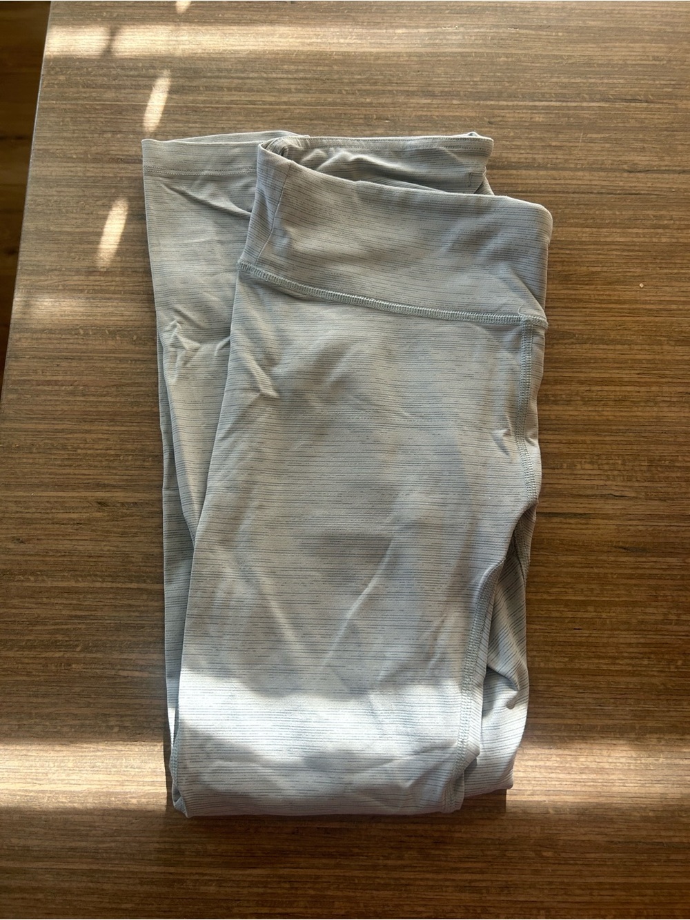 Outdoor Voices Light Gray High-Rise Leggings